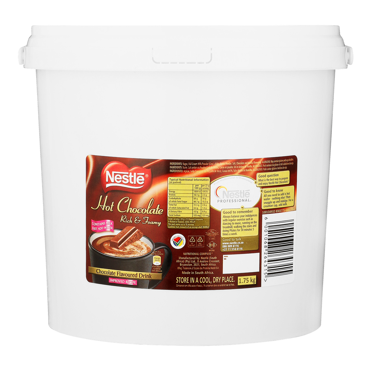 Nestlé Hot Chocolate 1.75kg